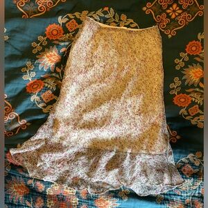 Star City Floral Skirt